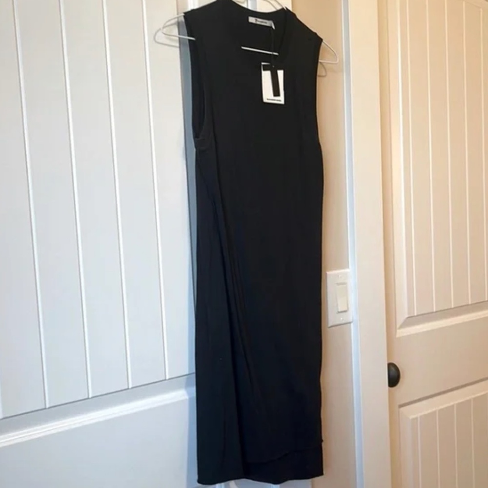 NWT Alexander Wang Black Sleeveless Dress Size S
